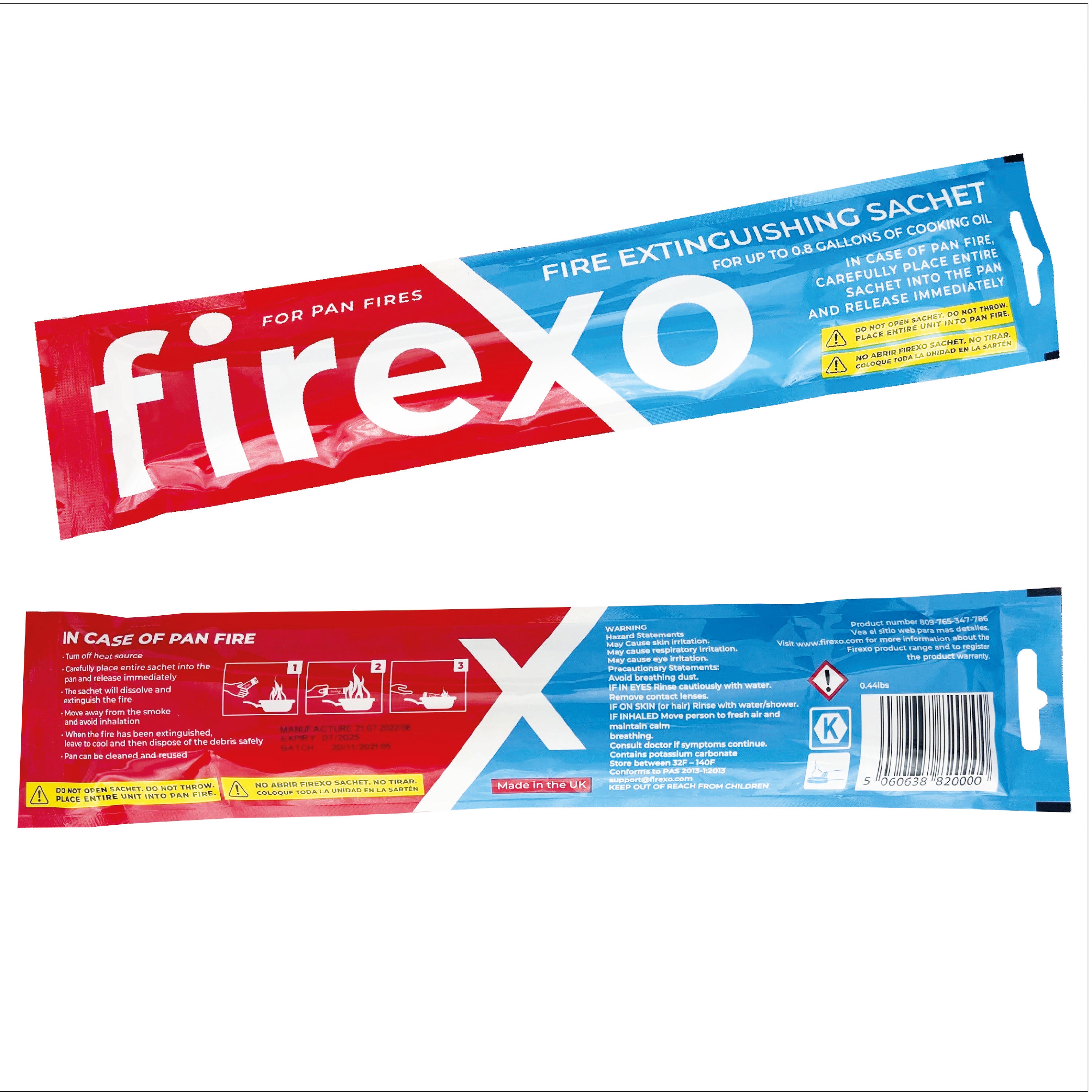 Bolsita para extintor de incendios Firexo Cooking Grease Pan